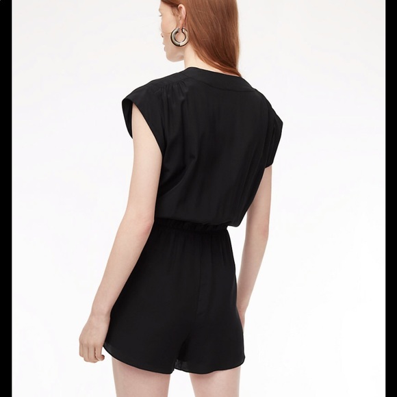 Aritzia Babaton Corbett Romper-100% Silk-Size XS - Picture 15 of 16